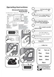 Operating Instruction Manual: Microwave oven (answer key included)