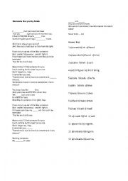 English Worksheet: Someone like you by Adele