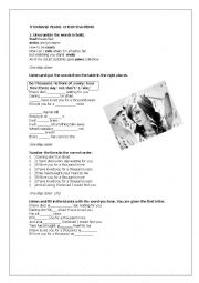 English Worksheet: Thousand Years - Christina Perri