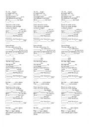 LOSING MY RELIGION - REM- WORKSHEET