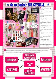 English Worksheet: Fashion - speaking