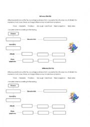 English Worksheet: Influenza (the flu)