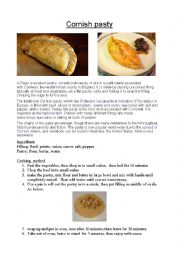 Cornish pasty introduction, ingredients and recipe