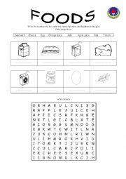 English Worksheet: Food-1