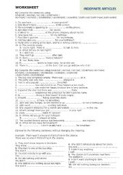 English Worksheet: worksheet