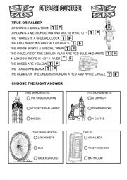 English Worksheet: Walking in London