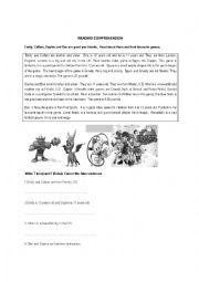 English Worksheet: PEN FRIENDS 