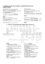 English Worksheet: workshop