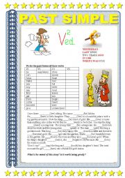 English Worksheet: Past Simple A Story about Midas