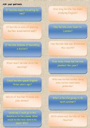 English Worksheet: Speaking