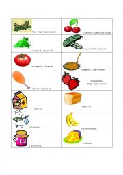 English Worksheet: CL Task- Food Shopping