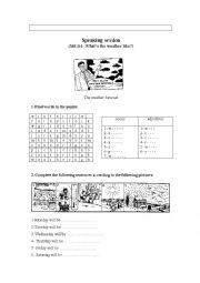 English Worksheet: 7th form Module6