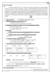 English Worksheet: looking for advice