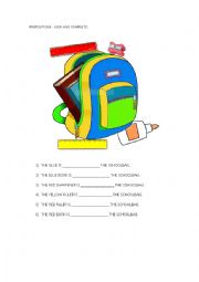 English Worksheet: prepositions