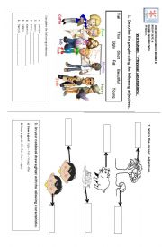 English Worksheet: Physical Descriptions