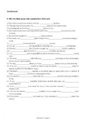 English Worksheet: Conditionals_If_Unless_10ano