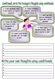 English Worksheet: Conditionals.