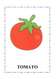 English Worksheet: Food flashcards. 12 flashcards. Part 2