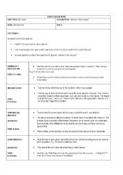 English Worksheet: a fun class about preposition