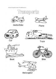 English Worksheet: Transports