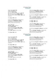 English Worksheet: A Thousand Years by Christina Perri
