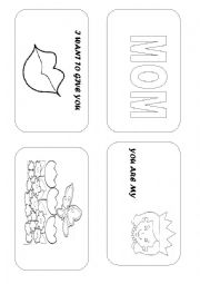 English Worksheet: Story book - mothers day