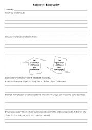 English Worksheet: Celebrity Biography Writing Plan