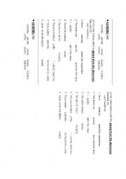 English Worksheet:  adverbs