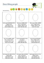 Describing People - Drawing Faces