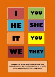 PERSONAL PRONOUNS