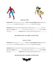 Superheroes Outfits