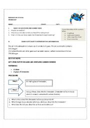 English Worksheet: Respiratory System