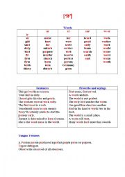 Phonetic exercises 