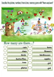 English Worksheet: Describe the picture using 