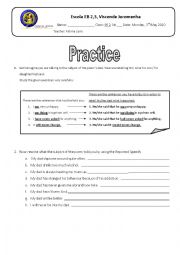 English Worksheet: Reported_Speech_Practice