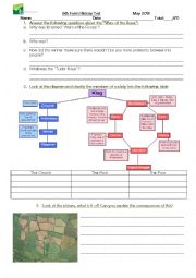 English Worksheet: History Test