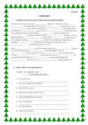 English Worksheet: present simple