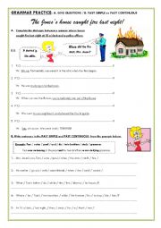 English Worksheet: GRAMMAR PRACTICE