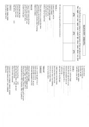 English Worksheet: Man Down