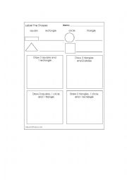 English Worksheet: maths