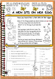 Have you heard  -   Animals set  Hens.(4)