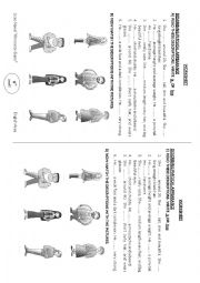 English Worksheet: physical descriptions