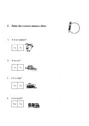 English Worksheet: quiz: verb to be animals prepositions