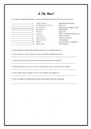 English Worksheet: The Enormouse Pearl Heist Chapter 4-6