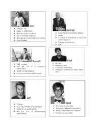 English Worksheet: Role play- Speed Dating
