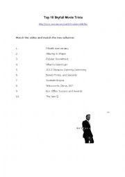 English Worksheet: Skyfall