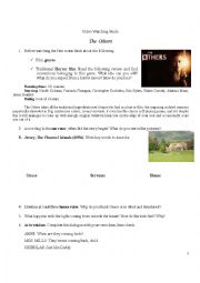 English Worksheet: The Others