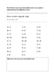 English Worksheet: Worksheet to Horrid Henrys Birthday Party