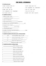 English Worksheet: Appearance - past simple
