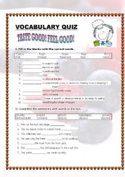 English Worksheet: ESL Cooking: Yoghurt Fruit Shake 